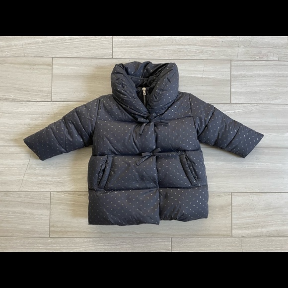 Zara Sparkly Down puffer coat, size 18-24 mo - Picture 6 of 15